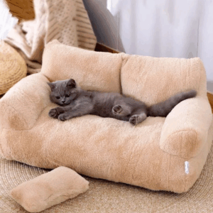 Luxury Cat Bed Sofa Winter Warm Cat Nest Pet Bed for Small Medium Dogs Cats Comfortable Plush Puppy Bed Pet Supplies
